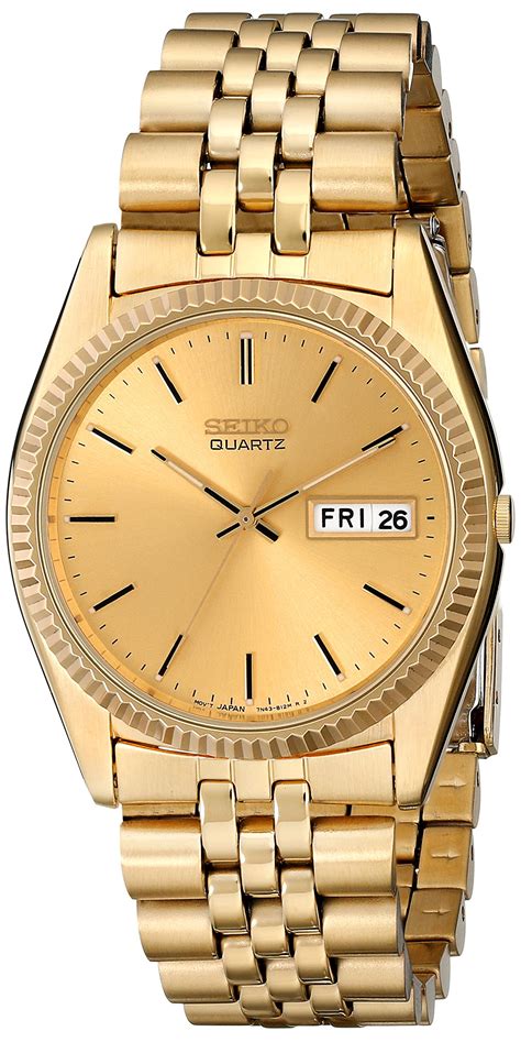 gold tone watches for men.